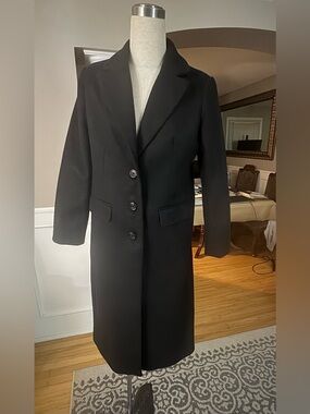 Joe Fresh dark grey Women's Long Trench Coat